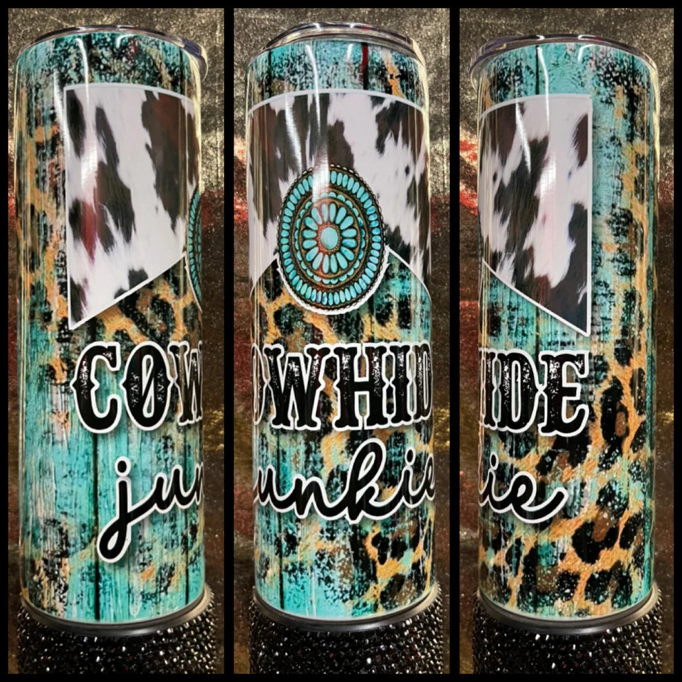 Cowhide Junkie Tumbler 30 oz