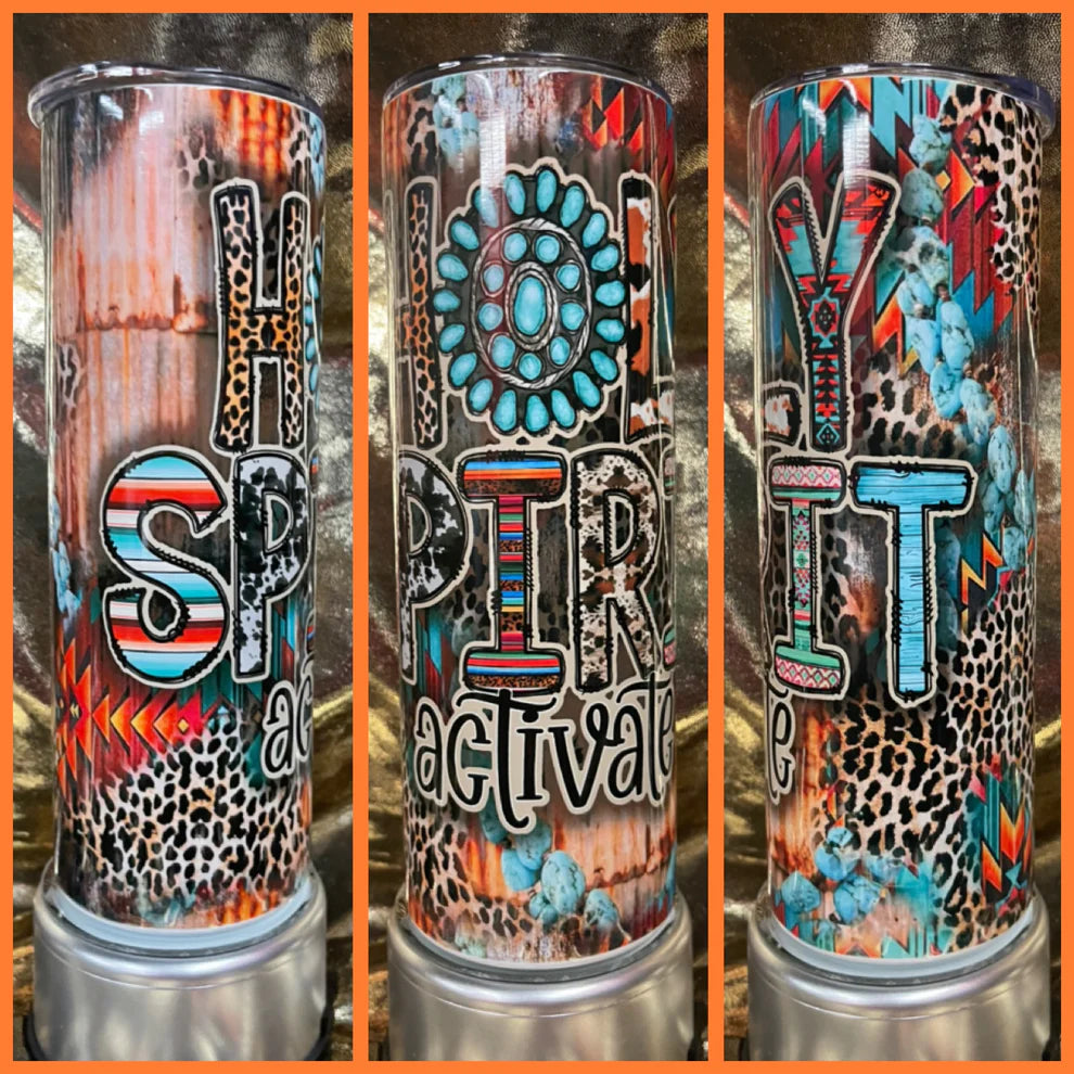 Holy Spirit Activate Tumbler 30 oz