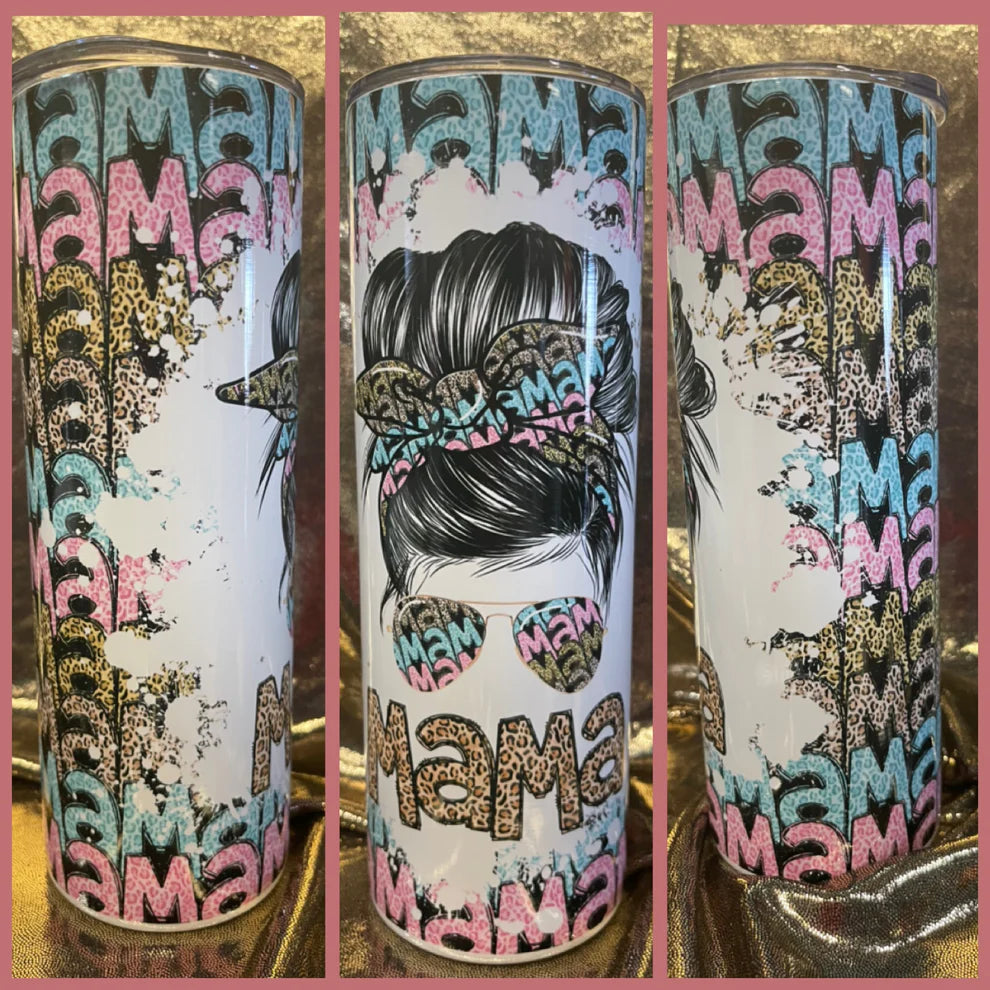 Mama Repeat Tumbler 20 oz