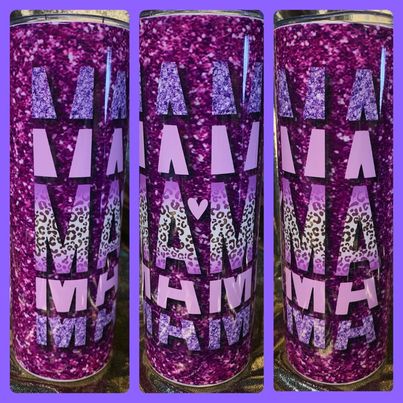 Purple Mama Tumbler 20 oz